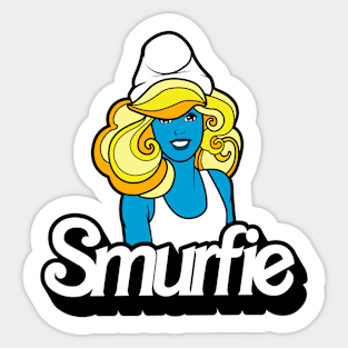 Smurfie Doll Sticker